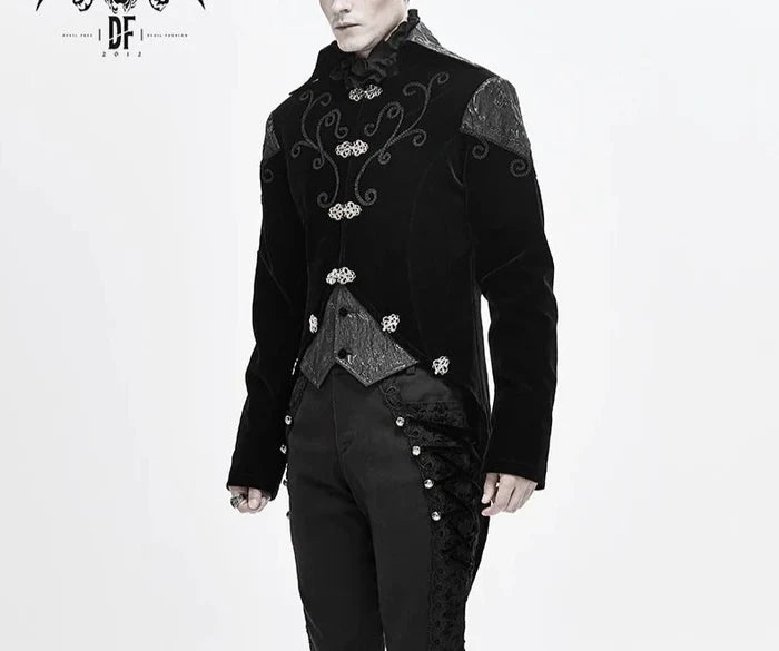 model showing side of jacket