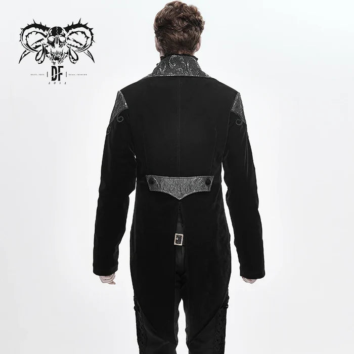 model showing back of jacket
