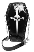 front of bag on display