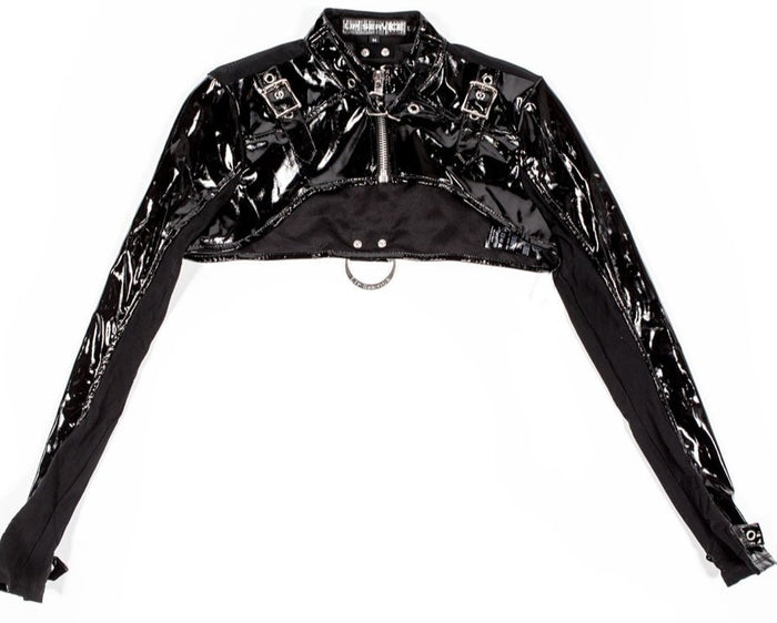 front of jacket on display