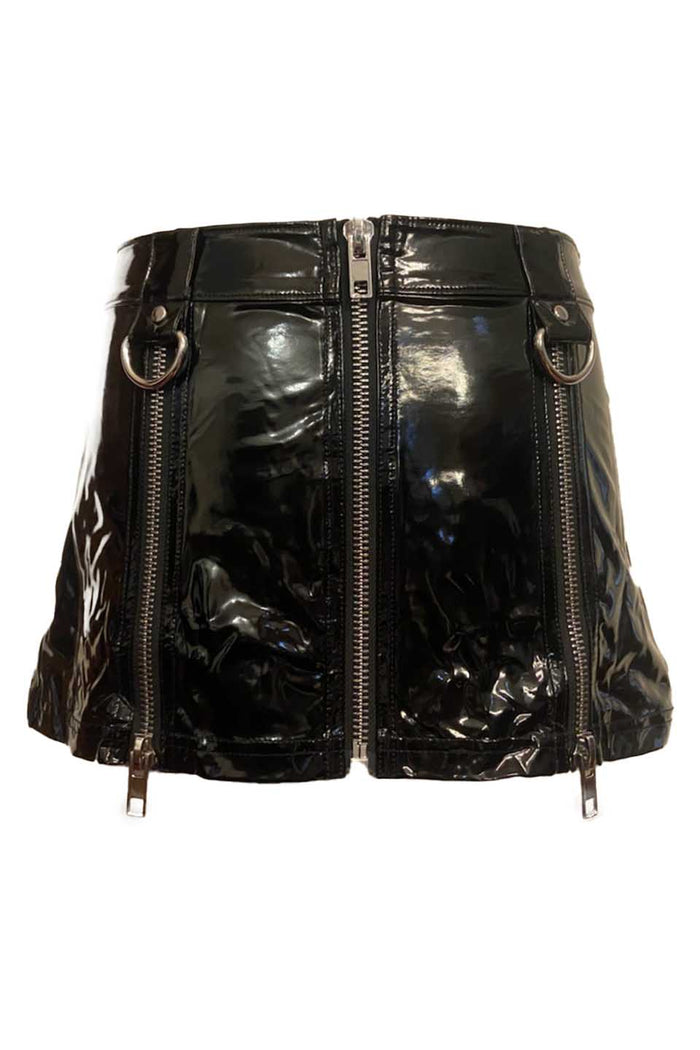 front of skirt on display