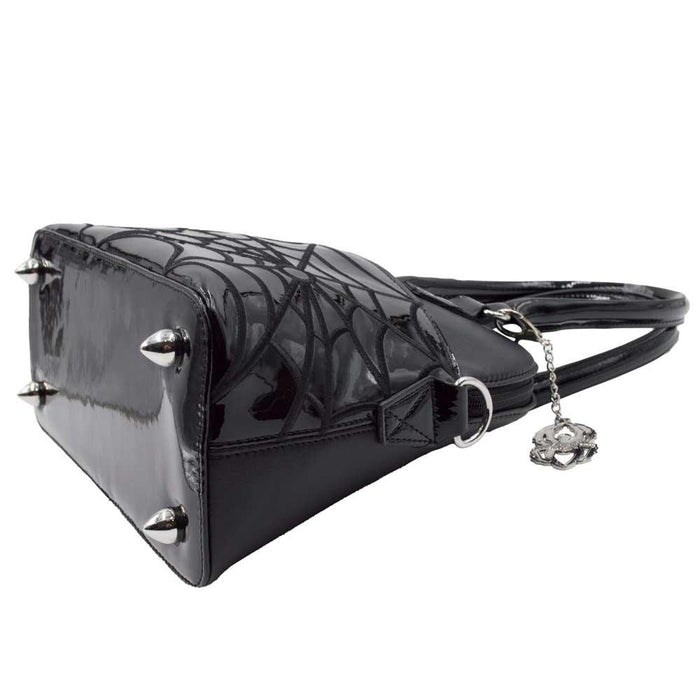 side of bag on display