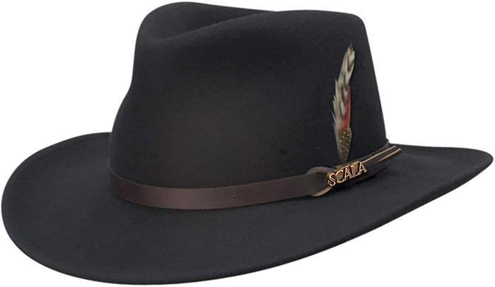front of hat