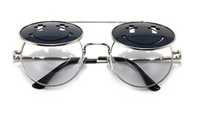 glasses on display
