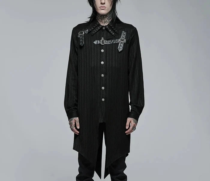 model showing front of shirt