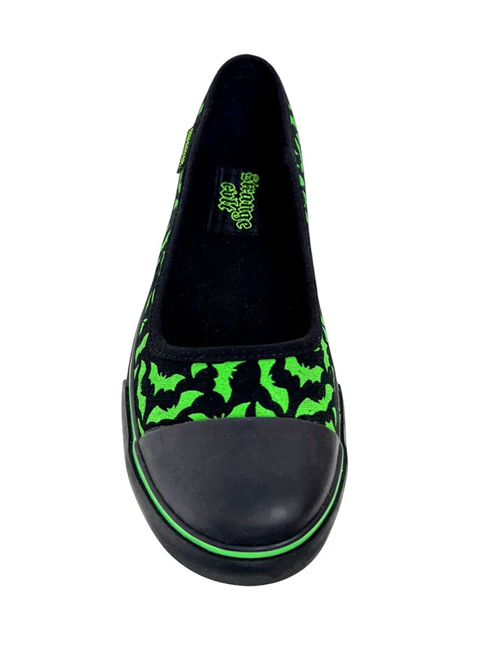 front of shoe on display