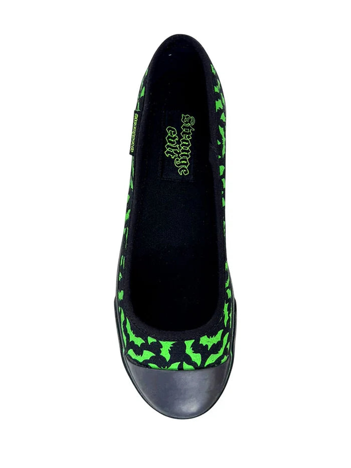 top of shoe on display