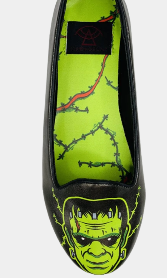 front of shoe