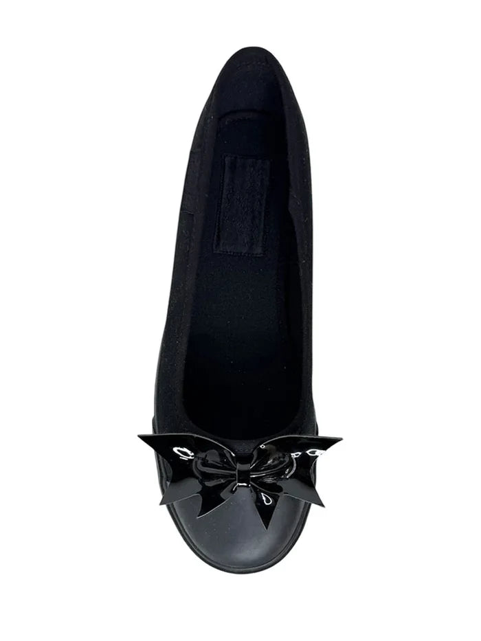 top of shoe on display