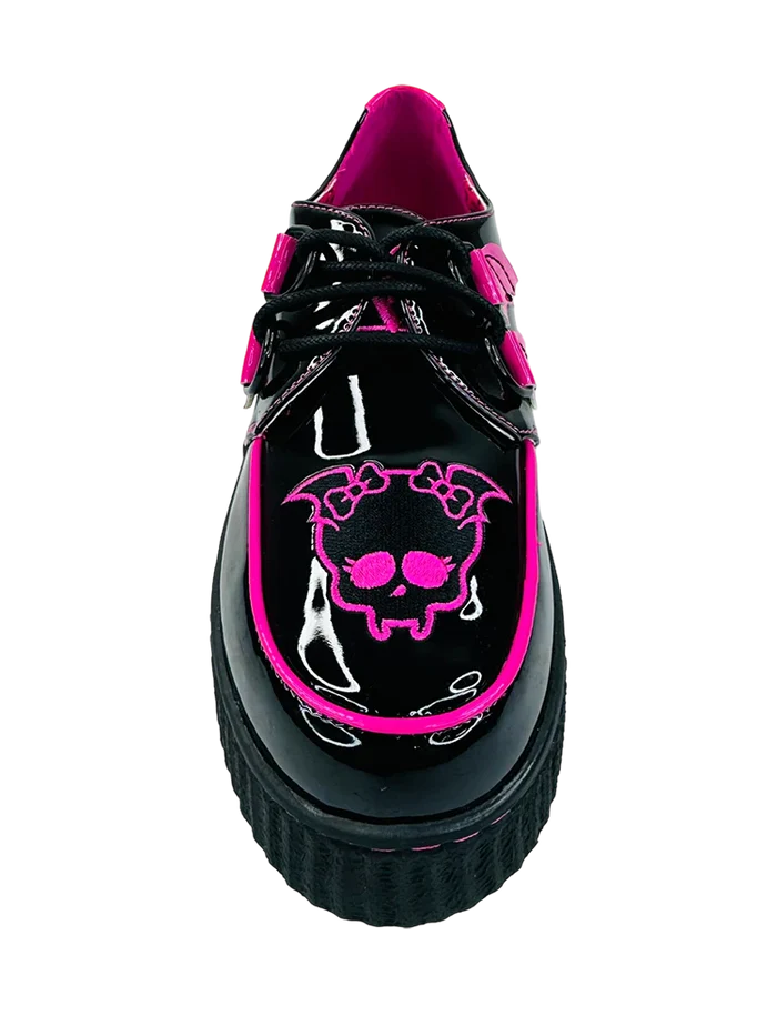 front of shoe on display
