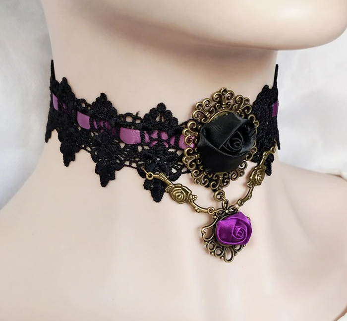 choker on mannequin