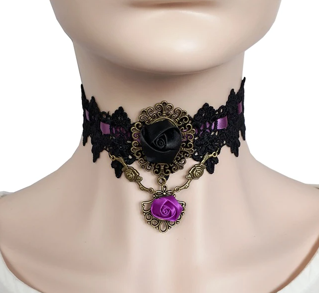 choker on mannequin