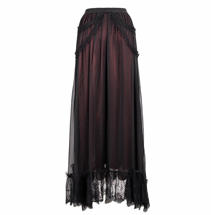 back of skirt