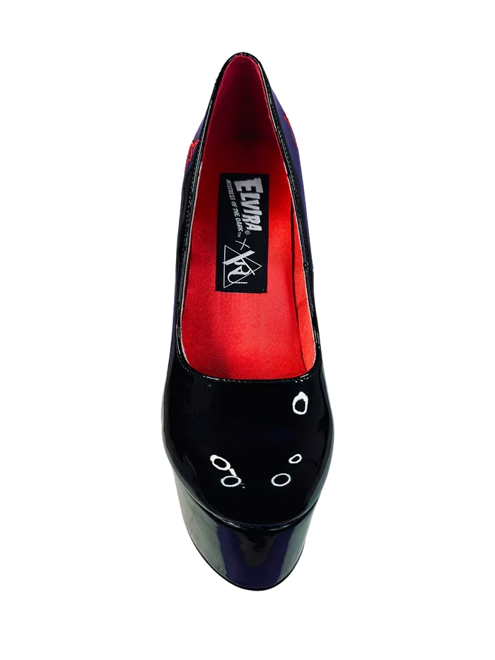 front of shoe on display