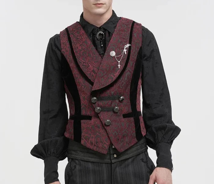 model showing front of vest