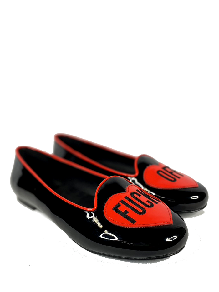 side of shoes