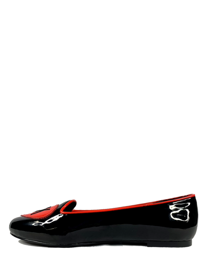 side of shoes