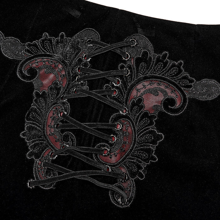 close up applique details