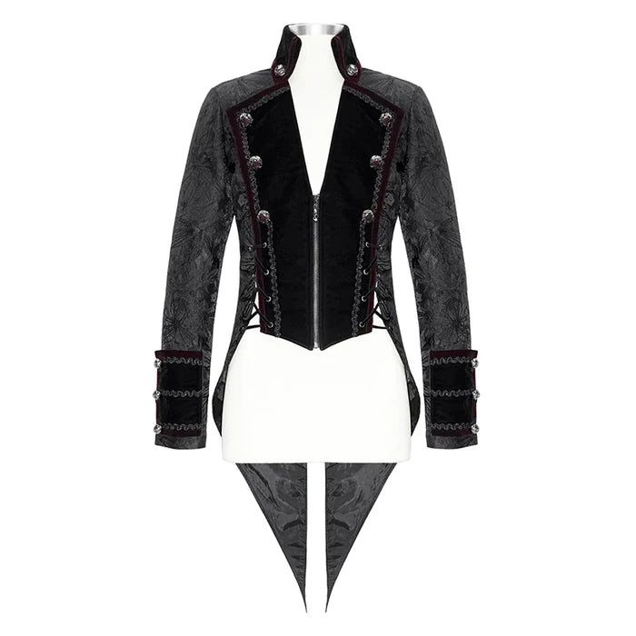 front of jacket on mannequin