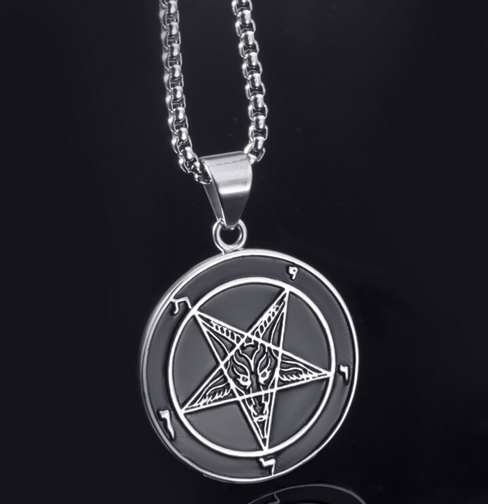 front of necklace