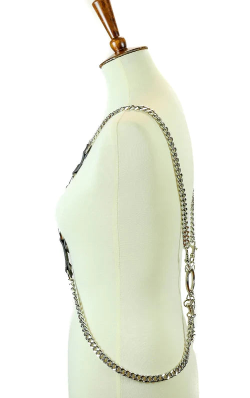 side of harness on mannequin