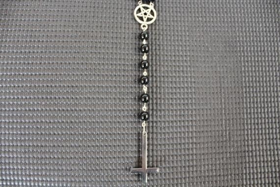 necklace on display