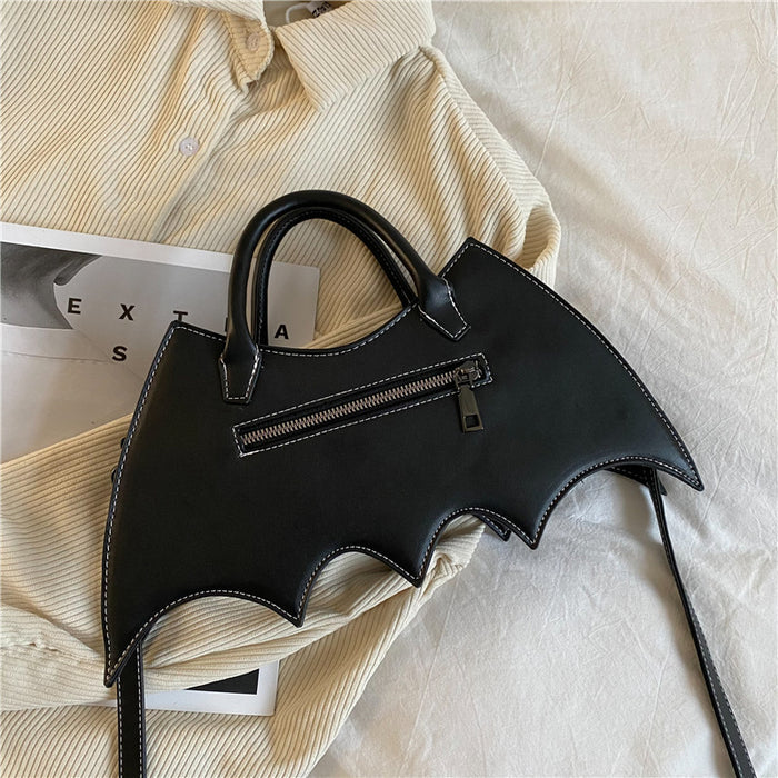 showing small zipper pocket on backside