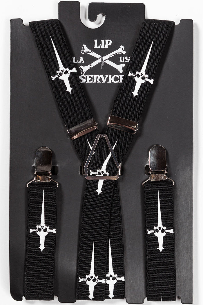 suspenders on display