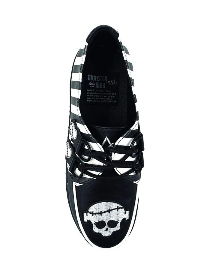 top of shoe on display
