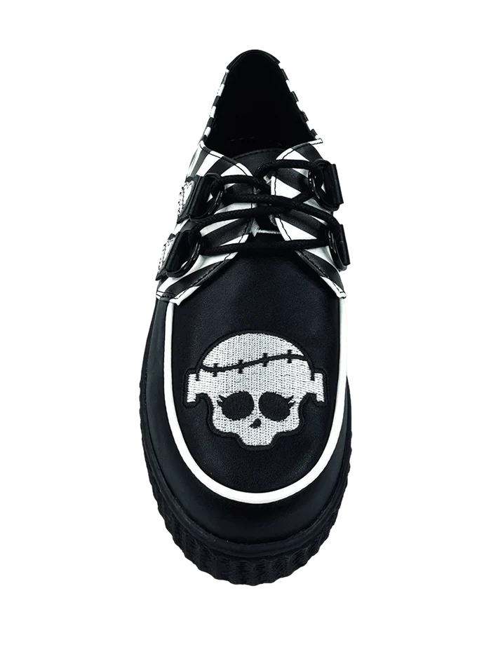 front of shoe on display