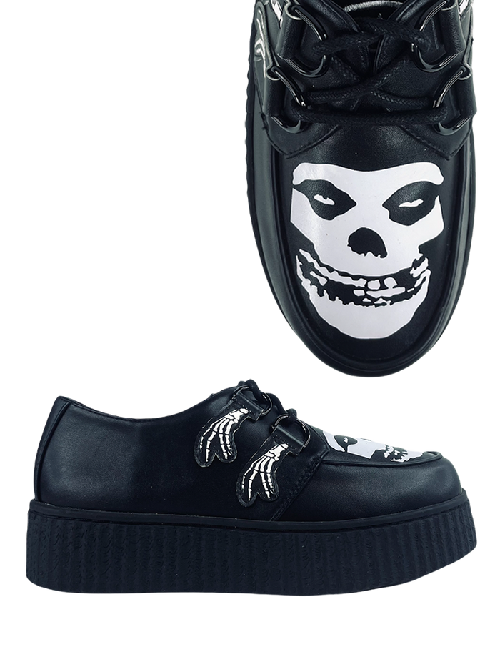 side and top of shoe
