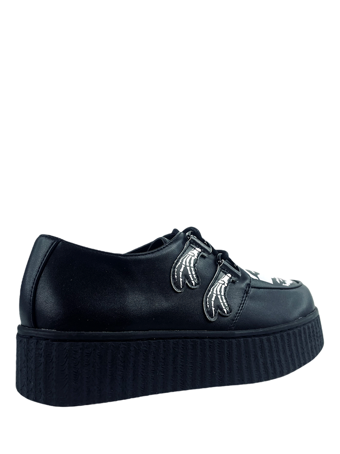 back of shoe