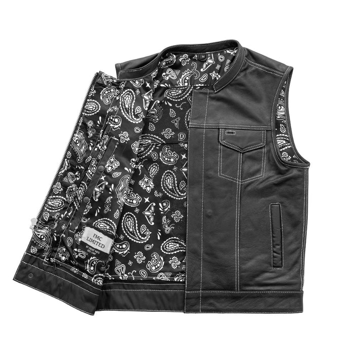 inside of vest on display