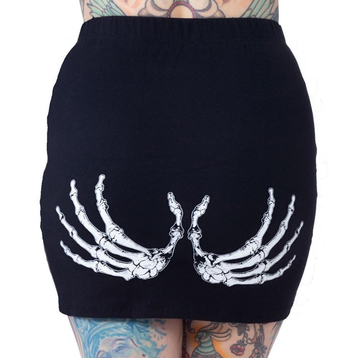 back of skirt