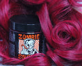 hair dye on display next to model