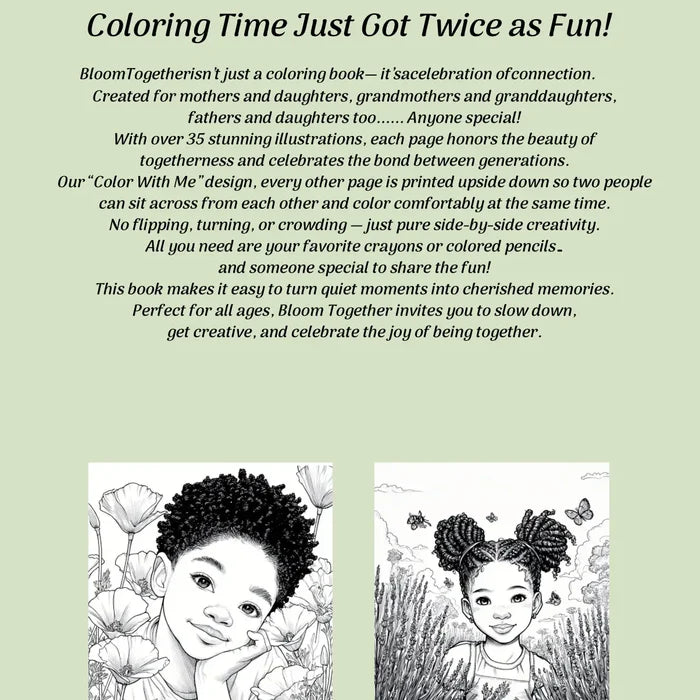 Bloom Together Coloring Book