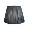Blue Silk Lampshade