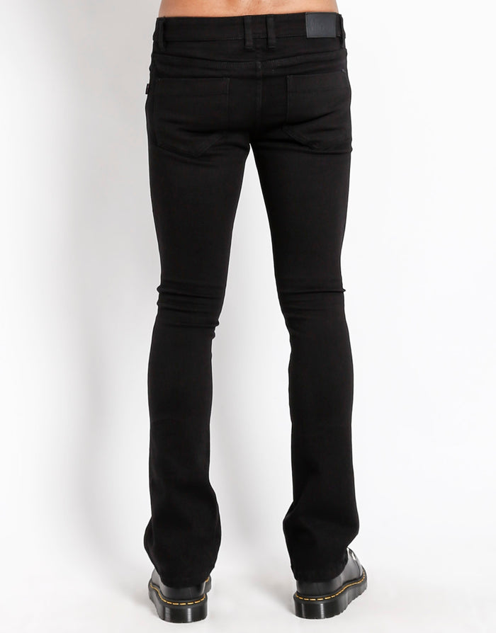 model showing back of jeans