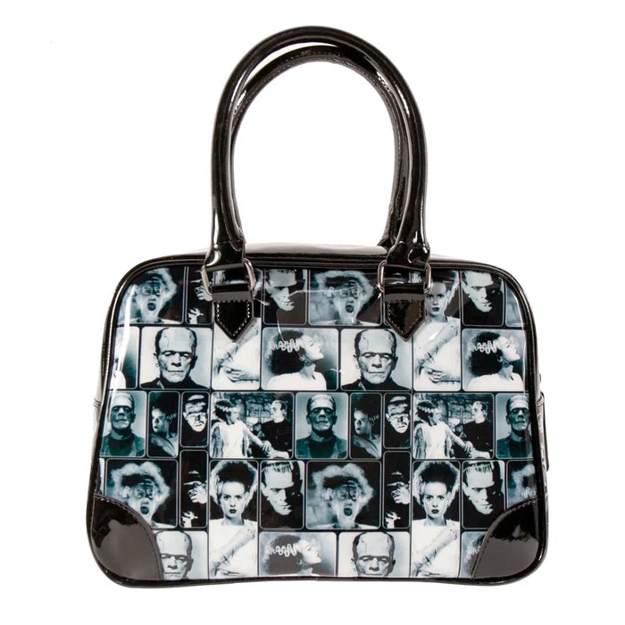 front of bag on display