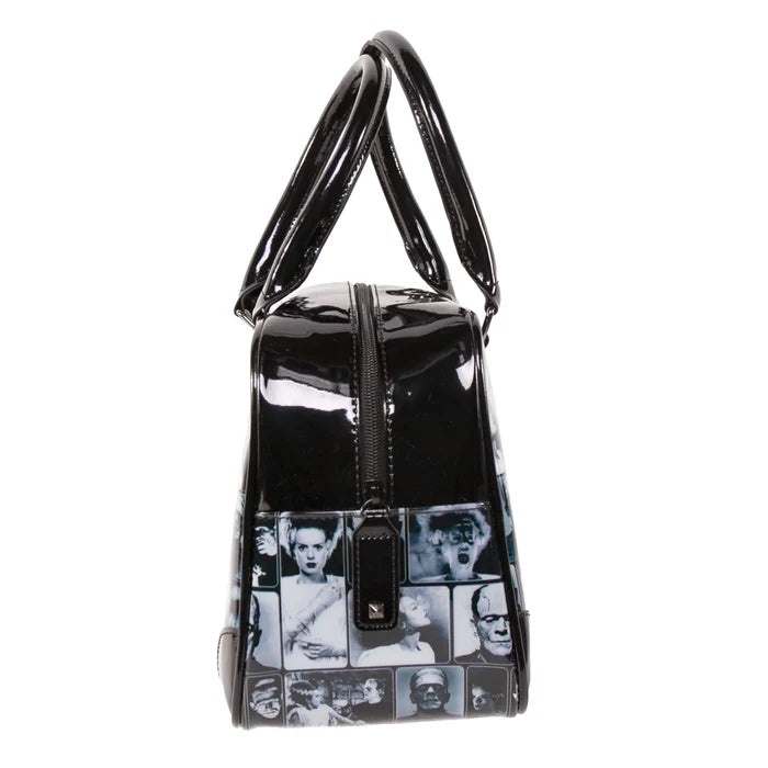 side of bag on display