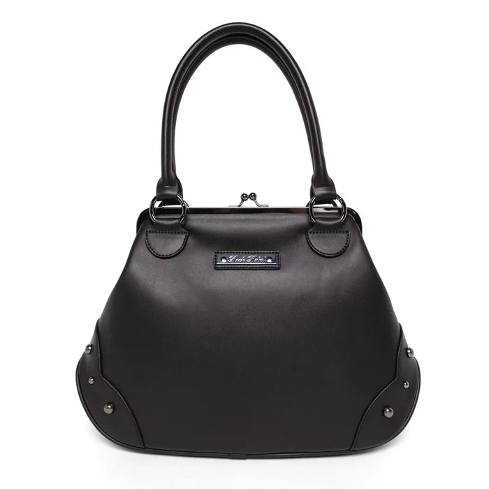 back of handbag on display