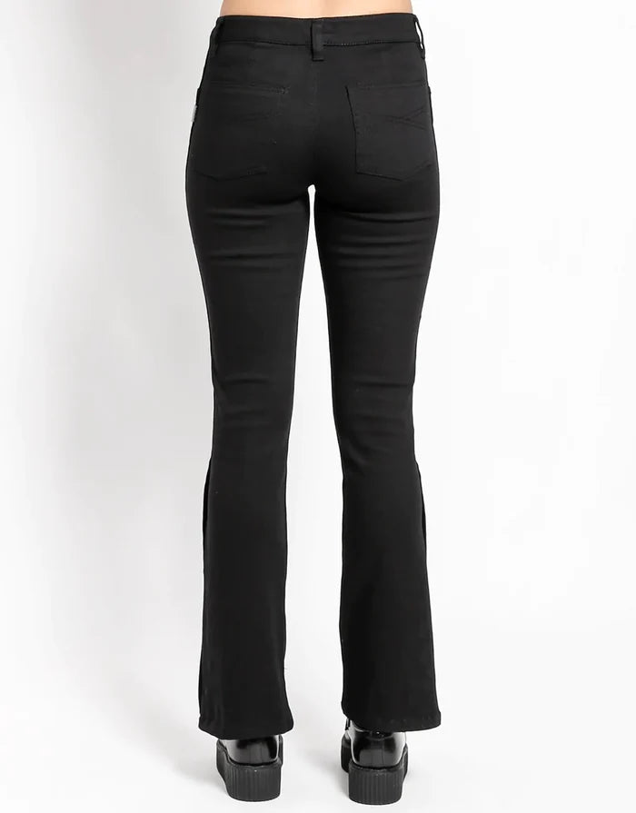 model showing back of jeans