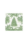 Christmas Tree Toile Sage