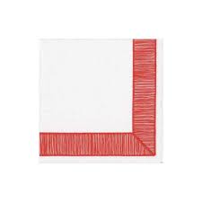 Ribbon Border Red