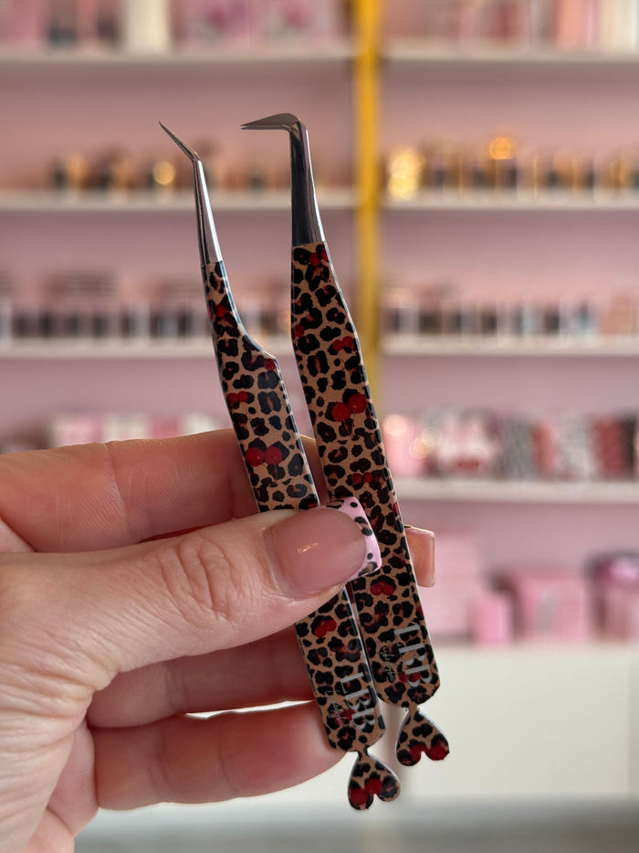 Cheetah Cherry Tweezer