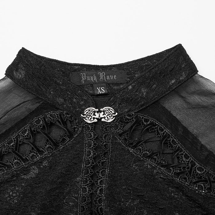 front of collar details