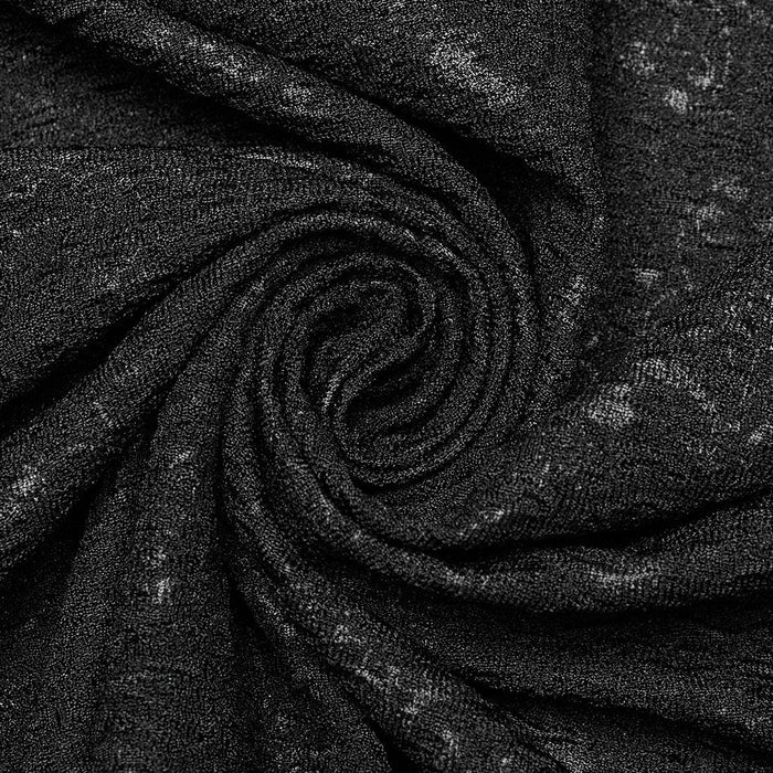 close up details on fabric