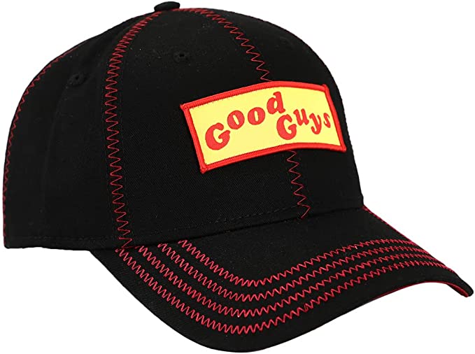 side of hat on display