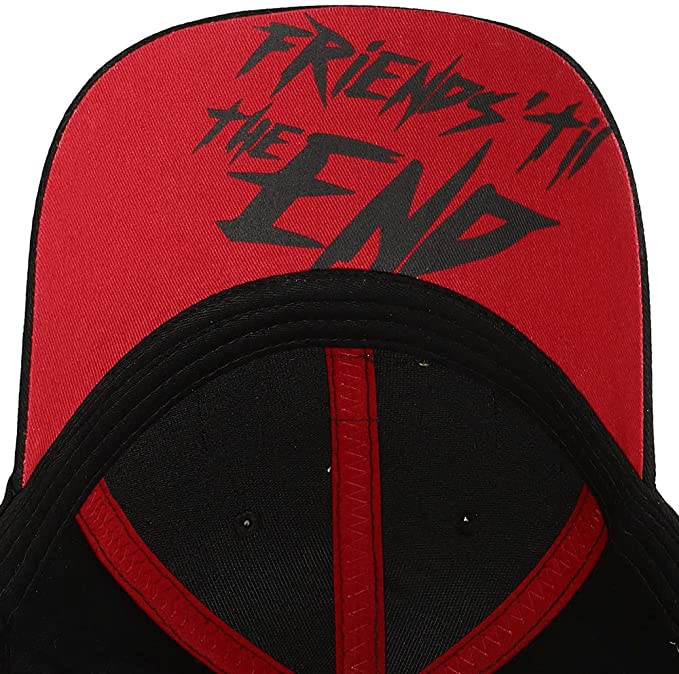 underside of hat on display