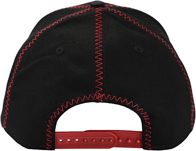 back of hat on display